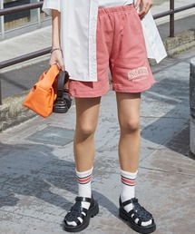 CONVERSE/コンバース カレッジロゴサイドリブ裏毛ショートパンツ