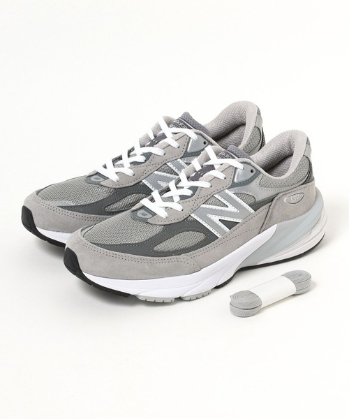 NEW BALANCE（ニューバランス）の「NEW BALANCE / Made in USA 990 v6 GL6（スニーカー・メンズ・グレー・27.0cm/27.5cm/28.0cm/26.0cm/26.5cm）」の7枚目の写真