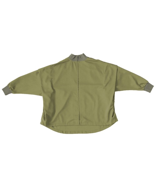 antiqua（アンティカ）の「リブハイネック軽アウター（その他アウター・レディース・カーキ/ブラック・FREE）」の19枚目の写真