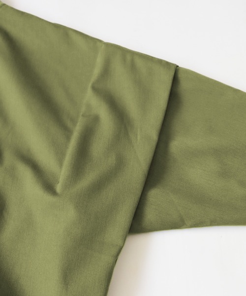 antiqua（アンティカ）の「リブハイネック軽アウター（その他アウター・レディース・カーキ/ブラック・FREE）」の21枚目の写真