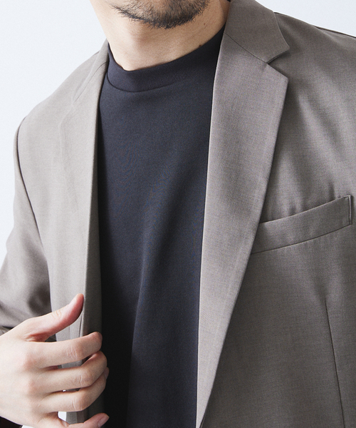 417 EDIFICE(フォーワンセブンエディフィス)の「《追加販売》”接触冷感&速乾”【utility / ユーティリティ】EVERYDAY Tシャツ(Tシャツ/カットソー・メンズ・ホワイト/ブラック/チャコールグレー・SMALL/MEDIUM/LARGE)」の7枚目の写真