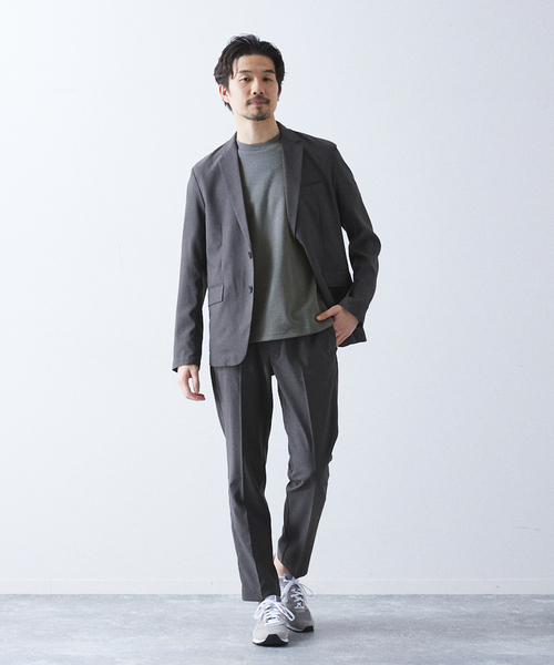 417 EDIFICE(フォーワンセブンエディフィス)の「《追加販売》”接触冷感&速乾”【utility / ユーティリティ】EVERYDAY Tシャツ(Tシャツ/カットソー・メンズ・ホワイト/ブラック/チャコールグレー・SMALL/MEDIUM/LARGE)」の11枚目の写真