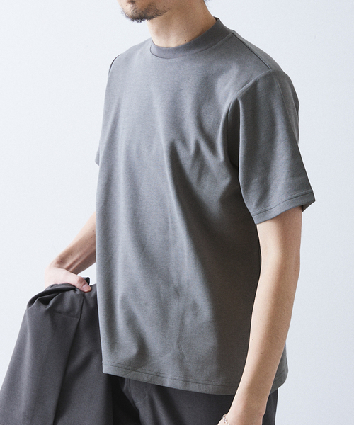 417 EDIFICE(フォーワンセブンエディフィス)の「《追加販売》”接触冷感&速乾”【utility / ユーティリティ】EVERYDAY Tシャツ(Tシャツ/カットソー・メンズ・ホワイト/ブラック/チャコールグレー・SMALL/MEDIUM/LARGE)」の17枚目の写真