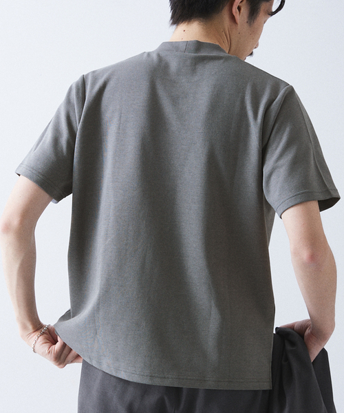 417 EDIFICE(フォーワンセブンエディフィス)の「《追加販売》”接触冷感&速乾”【utility / ユーティリティ】EVERYDAY Tシャツ(Tシャツ/カットソー・メンズ・ホワイト/ブラック/チャコールグレー・SMALL/MEDIUM/LARGE)」の19枚目の写真