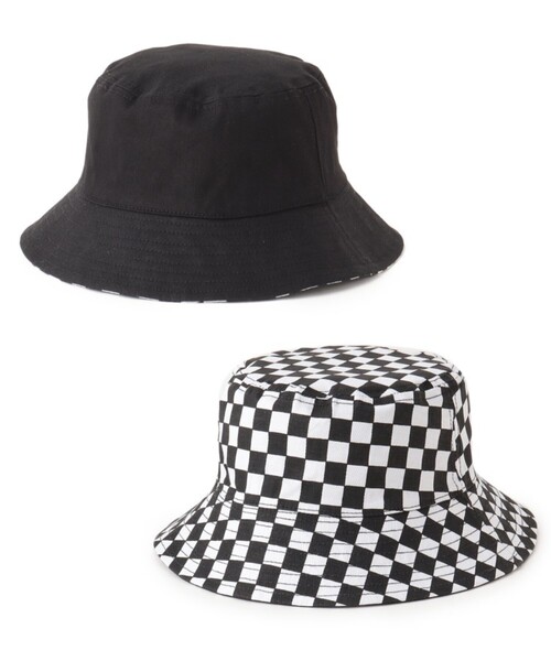 SHOO・LA・RUE（シューラルー）の「◆リバーシブルバケットハット（ハット・キッズ・カーキ/ブラック・99）」の8枚目の写真