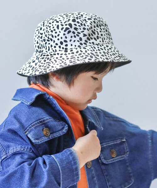 SHOO・LA・RUE（シューラルー）の「◆リバーシブルバケットハット（ハット・キッズ・カーキ/ブラック・99）」の14枚目の写真