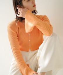 rectangle | コンパクトリブカーディガン(カーディガン/ボレロ)