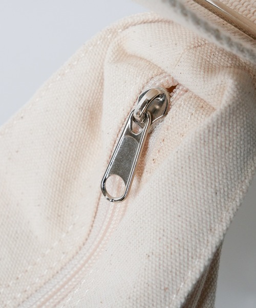 WEGO（ウィゴー）の「WEGO/キャンバスBIGショルダー（ショルダーバッグ・レディース・ブラック/ナチュラル/カーキ・FREE）」の10枚目の写真