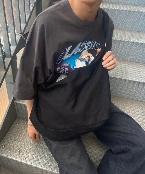 WEGO（ウィゴー）の「WEGO/キャンバスBIGショルダー（ショルダーバッグ・レディース・ブラック/ナチュラル/カーキ・FREE）」の21枚目の写真