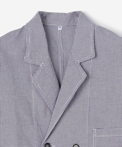 VETRA（ベトラ）の「VETRA | コットン コックジャケット 千鳥格子 WOMEN（その他アウター・レディース・ブルー系その他5・38）」の13枚目の写真