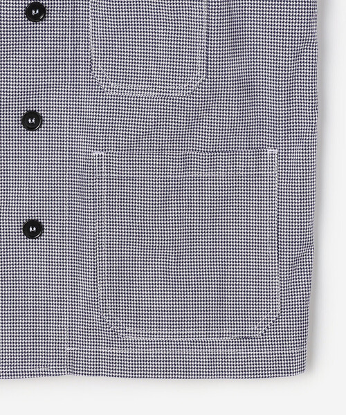 VETRA（ベトラ）の「VETRA | コットン コックジャケット 千鳥格子 WOMEN（その他アウター・レディース・ブルー系その他5・38）」の7枚目の写真