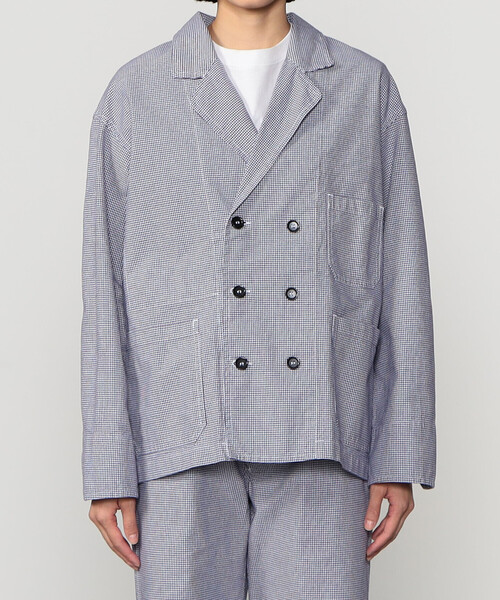 VETRA（ベトラ）の「VETRA | コットン コックジャケット 千鳥格子