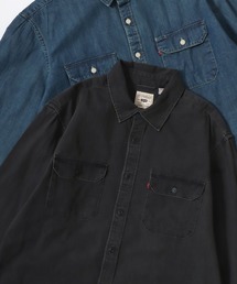 Levi's（リーバイス）の「Levi's/リーバイス JACKSON WORKER DENIM SHIRT/オーバーサイズ デニムシャツ/レギュラーカラーシャツ/レディース メンズ（シャツ/ブラウス）」