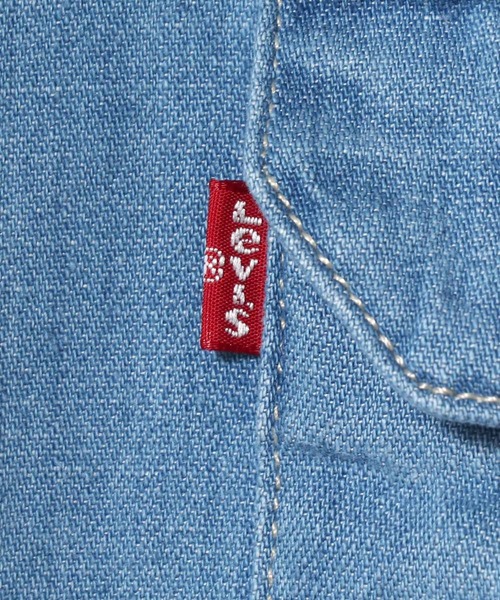 Levi's（リーバイス）の「Levi's/リーバイス JACKSON WORKER DENIM SHIRT/オーバーサイズ デニムシャツ/レギュラーカラーシャツ/レディース メンズ（シャツ/ブラウス・メンズ・インディゴブルー/ライトインディゴブルー/ダークインディゴブルー/ダークブルー・S/M/L/XL）」の9枚目の写真