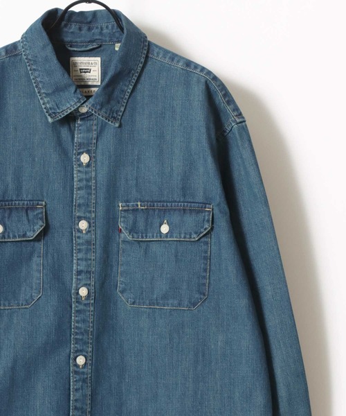 スペシャル！リーバイスデニムシャツ 古着 リーバイス Levis 長袖 デニムシャツ メンズXXL /eaa330934