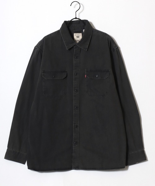 Levi's（リーバイス）の「Levi's/リーバイス JACKSON WORKER DENIM SHIRT/オーバーサイズ デニムシャツ/レギュラーカラーシャツ/レディース メンズ（シャツ/ブラウス・メンズ・インディゴブルー/ライトインディゴブルー/ダークインディゴブルー/ダークブルー/ブラック・S/M/L/XL）」の15枚目の写真