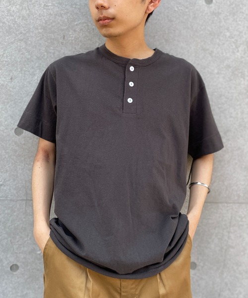セール】【Healthknit】P-906S パック入り ヘンリーコットンTシャツ