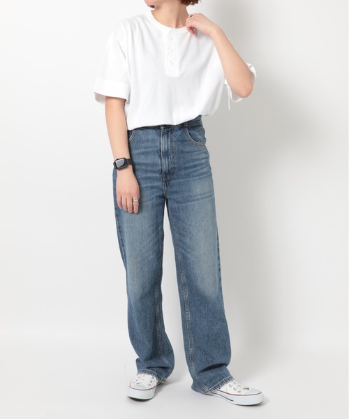 Healthknit(ヘルスニット)の「【Healthknit】P-906S パック入り ヘンリーコットンTシャツ 半袖 5.4oz(Tシャツ/カットソー・メンズ・ホワイト/ベージュ/ブラック/グレー/チャコールグレー/ネイビー・XL/M/L)」の12枚目の写真