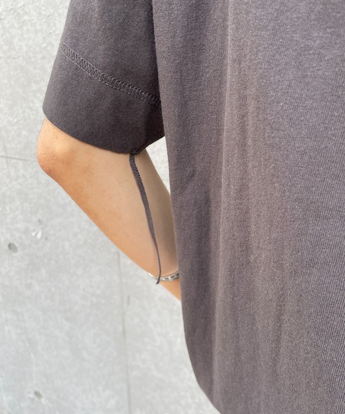 Healthknit(ヘルスニット)の「【Healthknit】P-906S パック入り ヘンリーコットンTシャツ 半袖 5.4oz(Tシャツ/カットソー・メンズ・ホワイト/ベージュ/ブラック/グレー/チャコールグレー/ネイビー・XL/M/L)」の16枚目の写真