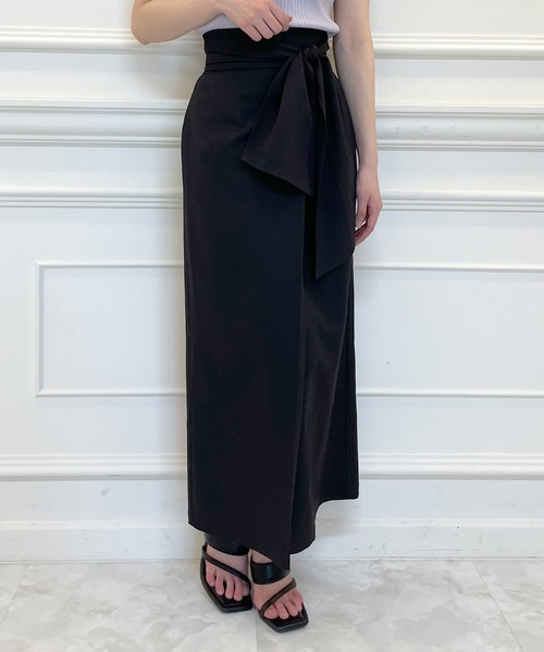 【セール】ラップ風スカート（スカート）｜ROYAL PARTY（ロイヤルパーティー）