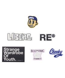 LIBERE（リベーレ）の「LIBERE リベーレ / STICKER ステッカーセット / 231414（ステッカー/テープ・メンズ）」