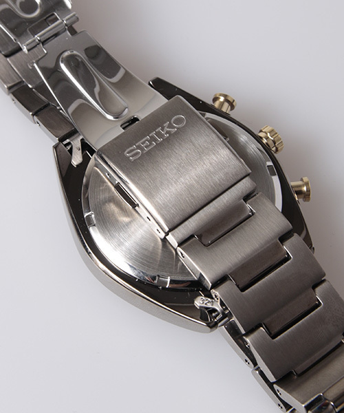 SEIKO（セイコー）の「SEIKO CHRONOGRAGH（アナログ腕時計・メンズ・ブラック×ブラック・FREE）」の7枚目の写真