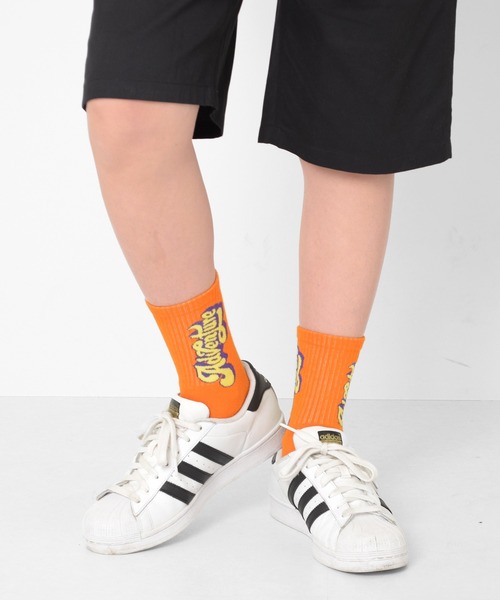 GLAZOS(グラソス)の「アソートソックスB(ソックス/靴下・キッズ・オレンジ/ブルー/ホワイト/イエロー/ブラック/グリーン・フリー)」の6枚目の写真