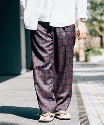 EDIFICE LA BOUCLE | 【LA BOUCLE / ラブークル】1タック イージーパンツ(パターンドビー)(その他パンツ)