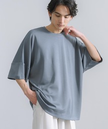 オーバーサイズ ドルマン半袖Tシャツ 接触冷感