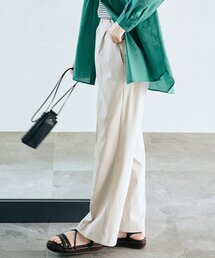 grove | ソフトな清涼感！！シワになりにくいキレイ目ストレート夏パンツ！！(その他パンツ)