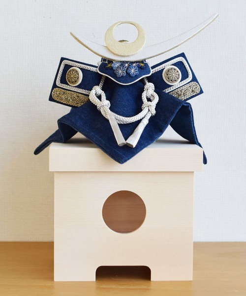 兜飾り こどもの日 蒼の国 日本製（インテリア雑貨）｜utatane（ウタタネ）