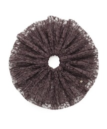 プリーツレースシュシュ