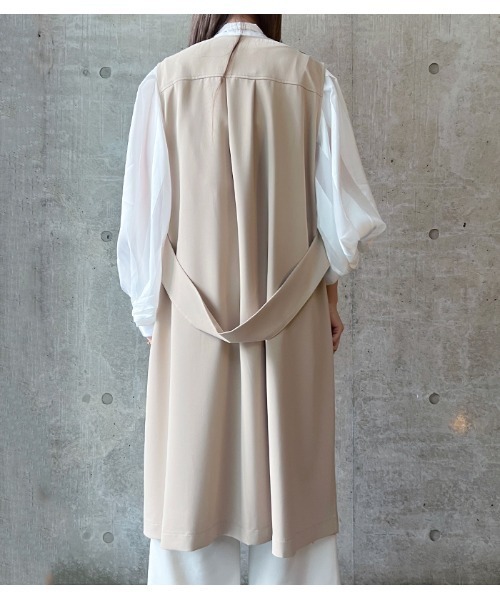 GALENA（ガレナ）の「【GALENA(ガレナ)】アシメトリーフリルジレ