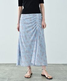 CODE A | flower print skirt(スカート)