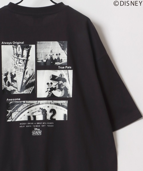 Disney(ディズニー)の「Disney/ディズニー オーバーサイズ ミッキーマウス キャラクター 半袖Tシャツ/バックプリント/フォト/ヴィンテージ/ロック/カレッジ/ワンポイント刺繍/レディース メンズ(Tシャツ/カットソー・レディース・ベージュ/ネイビー/イエロー/ホワイト系その他/ホワイト系その他3/ブラック系その他4/ホワイト/ホワイト系その他5/ブラック系その他2/ブラック系その他/ホワイト系その他2/ホワイト系その他4/ブラック系その他3/アッシュグレー・M/L)」の9枚目の写真