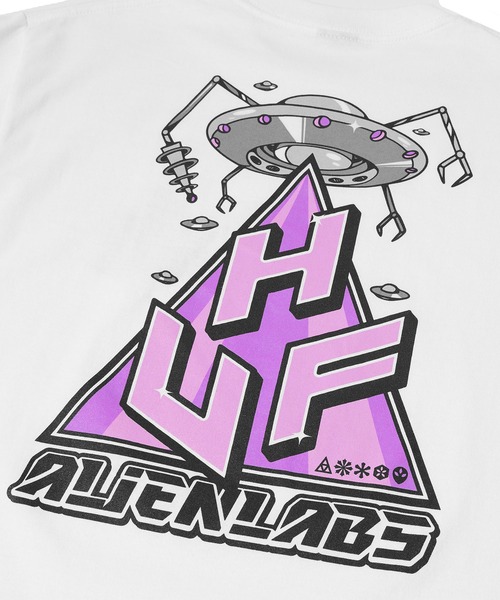 HUF（ハフ）の「HUF X ALIENLABS TT TEE / HUF 420 Tシャツ（T