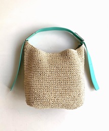 Q | フリーハンドルクロッシェトート(トートバッグ)