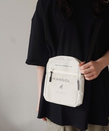 【 KANGOL / カンゴール 】 メッシュポケット 縦型 ショルダーバッグ