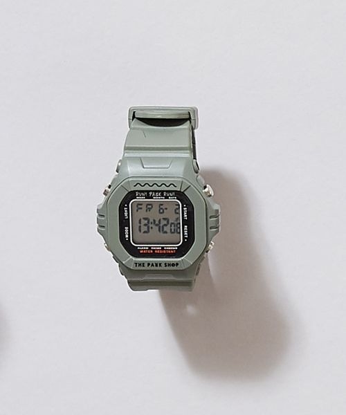 THE PARK SHOP(ザパークショップ)の「【THE PARK SHOP(ザ パーク ショップ)】テックボーイウォッチ(KIDS)(デジタル腕時計・キッズ・ホワイト/オリーブ/ブラック・FREE)」の3枚目の写真