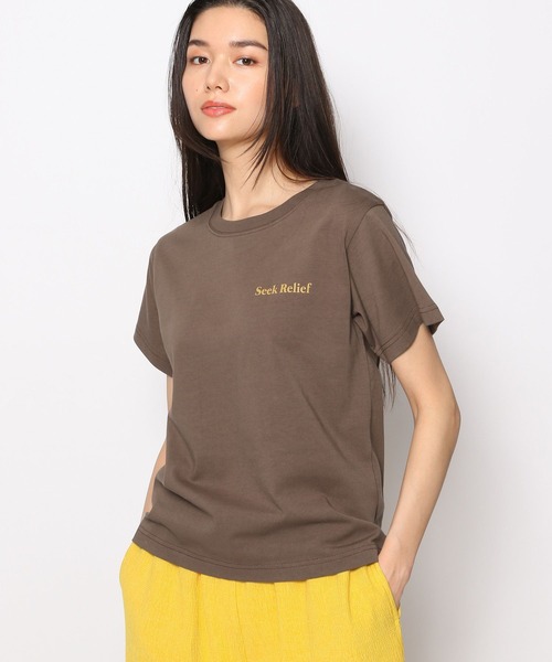 FOREVER 21（フォーエバー トゥエンティーワン）の「アソートプリントTシャツ（Tシャツ/カットソー・レディース・ブラウン/ブラック/ホワイト・FREE）」の12枚目の写真