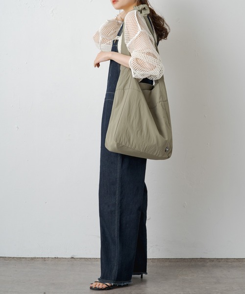 PUAL CE CIN（ピュアルセシン）の「結びショルダーバッグ（ショルダーバッグ・レディース・オフホワイト/カーキ/ブラック・FREE）」の15枚目の写真