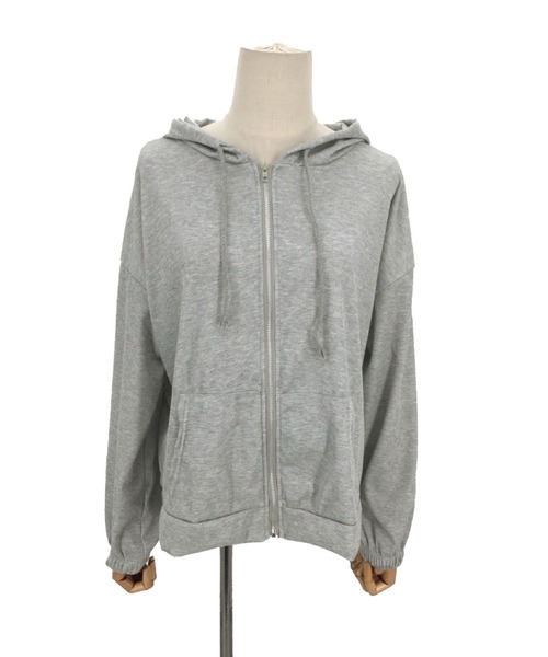 Amulet（アミュレット）の「ジップアップパーカー（パーカー・レディース・グレー/サーモンピンク・L/M/XL）」の11枚目の写真