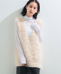 Ray BEAMS | Ray BEAMS / シャギー ニット ベスト(ニット/セーター)