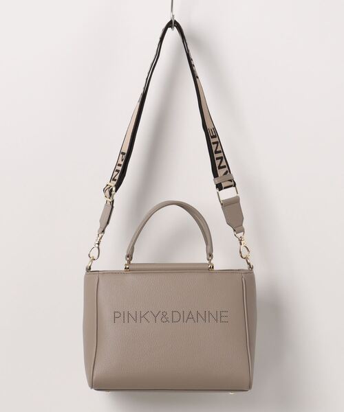 PINKY&DIANNE（ピンキーアンドダイアン）の「PINKY&DIANNE(ピンキー＆ダイアン)　モデレイト　2WAYハンドバッグ（ハンドバッグ・レディース・アイボリー/ブラック/ピンク/グレー・FREE）」の11枚目の写真
