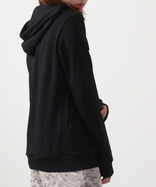 DIMENSIONE danza(ディメンシオーネ ダンツァ)の「DIMENSIONE danza ロゴプリントフーディー(パーカー・レディース・ブラック・XS/S)」の8枚目の写真