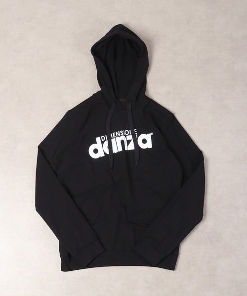 DIMENSIONE danza(ディメンシオーネ ダンツァ)の「DIMENSIONE danza ロゴプリントフーディー(パーカー・レディース・ブラック・XS/S)」の5枚目の写真