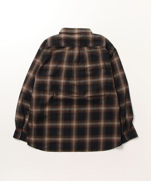 AMERICAN RAG CIE（アメリカンラグシー）の「オンブレーチェックレギュラーシャツ（シャツ/ブラウス・メンズ・パープル/ブラウン・M/L）」の13枚目の写真