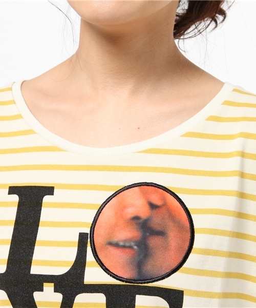 ALDIES(アールディーズ)の「John T / ジョンT(Tシャツ/カットソー・メンズ・ブラック系その他/グレー/パープル/イエロー/ブラック・SMALL/LARGE/MEDIUM/X-SMALL)」の9枚目の写真