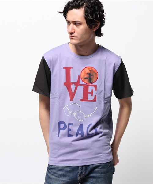 ALDIES(アールディーズ)の「John T / ジョンT(Tシャツ/カットソー・メンズ・ブラック系その他/グレー/パープル/イエロー/ブラック・SMALL/LARGE/MEDIUM/X-SMALL)」の4枚目の写真
