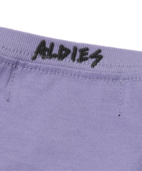 ALDIES(アールディーズ)の「John T / ジョンT(Tシャツ/カットソー・メンズ・ブラック系その他/グレー/パープル/イエロー/ブラック・SMALL/LARGE/MEDIUM/X-SMALL)」の7枚目の写真